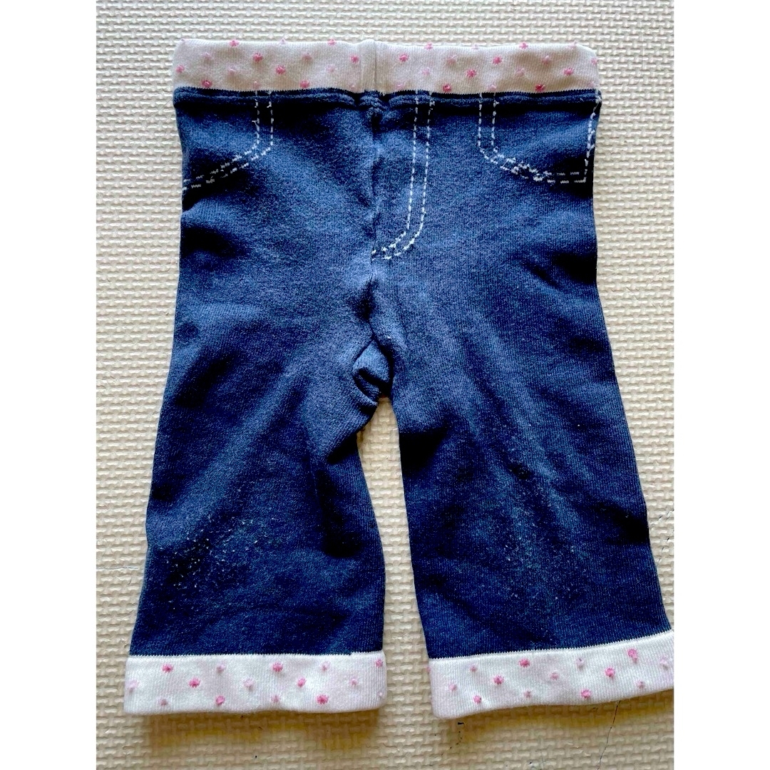 mikihouse(ミキハウス)の女の子　ズボン　2本セット キッズ/ベビー/マタニティのベビー服(~85cm)(パンツ)の商品写真