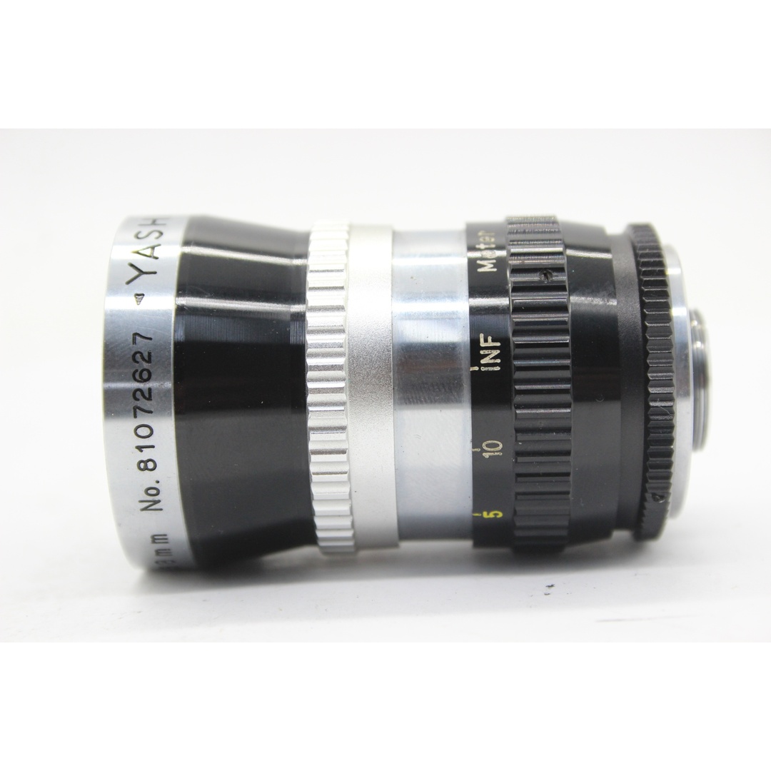 【返品保証】 ヤシカ Yashica CIne Yashinon 38mm F1.4 シネレンズ おまけ 6.5mm 13mm 38mm セット  s9223 スマホ/家電/カメラのカメラ(レンズ(単焦点))の商品写真