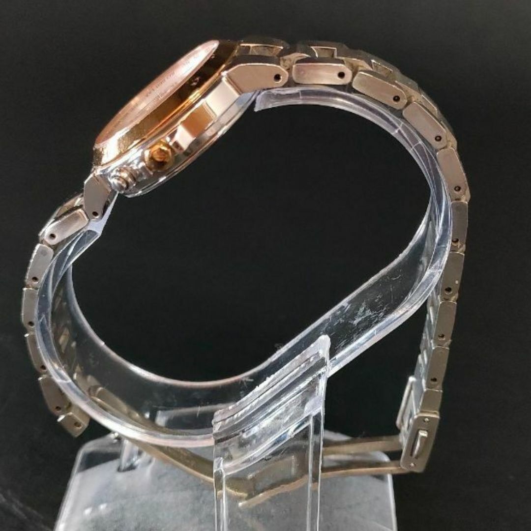 美品【稼働品】SEIKO　セイコールキア　1B25　ピンク　ゴールド　ソーラー レディースのファッション小物(腕時計)の商品写真