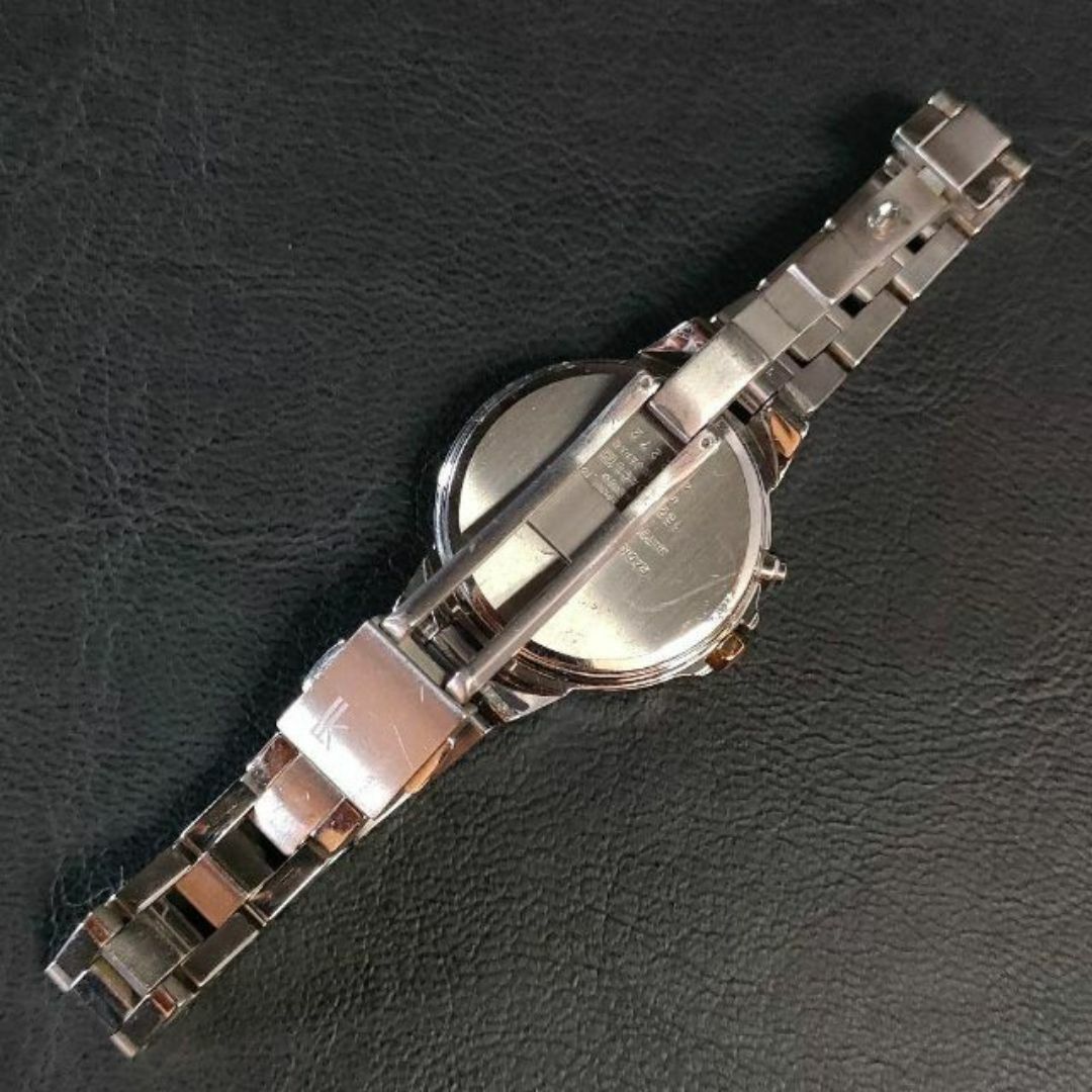 美品【稼働品】SEIKO　セイコールキア　1B25　ピンク　ゴールド　ソーラー レディースのファッション小物(腕時計)の商品写真