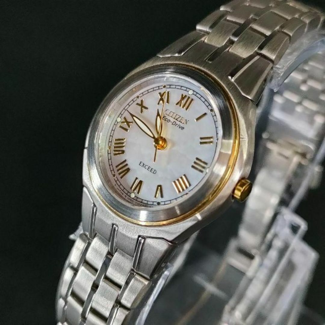 美品 稼働品 CITIZEN シチズン エクシード ブラック シルバー 美品 稼働品 CITIZEN シチズン エクシード ブラック シルバー