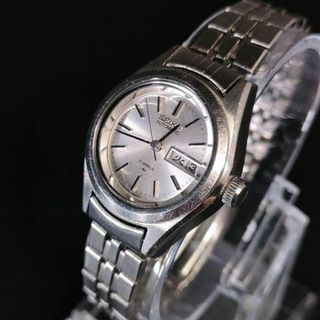 セイコー(SEIKO)の希少 良品【稼働品】SEIKO　セイコー　2206　17石　シルバー　自動巻き(腕時計)