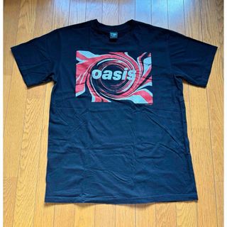 フルーツオブザルーム(FRUIT OF THE LOOM)のヴィンテージ　oasis Tシャツ　USA製　90s~00s XL バンドT(Tシャツ/カットソー(半袖/袖なし))