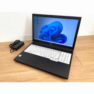 フジツウ(富士通)のFUJITSU LIFEBOOK /Win11 Core i7 SSD256GB(ノートPC)