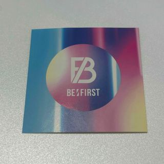 ビーファースト(BE:FIRST)のBE:FIRST ステッカー BGB(ミュージシャン)