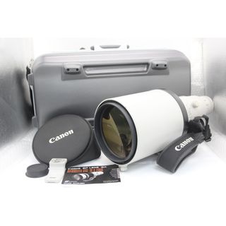 【美品 返品保証】 キャノン Canon EF 600mm F4 L IS II SUM ET-160(WII) レンズ  s9246(レンズ(単焦点))