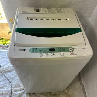 ヤマダ電機 全自動洗濯機 4.5kg グリーン 送風 乾燥機能付き YWM-T4(洗濯機)