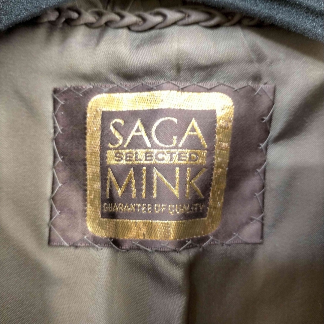 SAGA MINK(サガミンク) 金サガ 毛皮コート ショート ミンクファー レディースのジャケット/アウター(その他)の商品写真