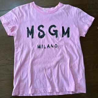 エムエスジイエム(MSGM)のMSGM キッズ　Tシャツ　ピンク　8a(Tシャツ/カットソー)