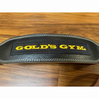 ゴールドジム(GOLD'S GYM)のゴールドジム(GOLD`S GYM) ブラックレザーベルト (トレーニング用品)