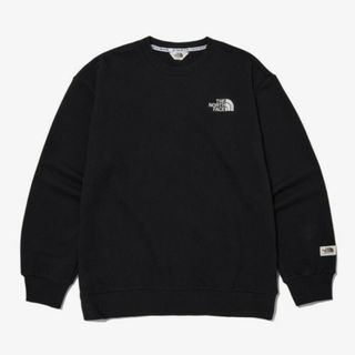 ザノースフェイス(THE NORTH FACE)のノースフェイス　スウェット　トレーナー 2XL XXL 韓国　ブラック　黒　　ロ(スウェット)