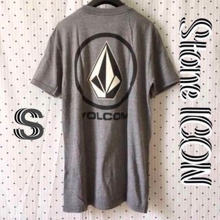 ボルコム(volcom)のVOLCOMボルコムUS限定両面プリントストーンロゴTシャツアッシュSラスト１(Tシャツ/カットソー(半袖/袖なし))