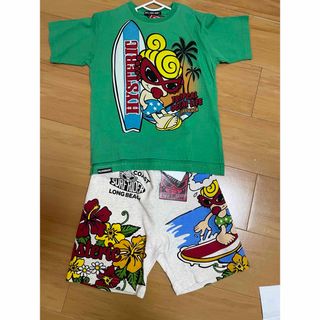 ヒステリックミニ(HYSTERIC MINI)のヒスミニ　ヒステリックミニ　surf rider 110cm タグ有り(Tシャツ/カットソー)