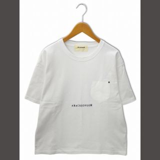 アナクロノーム(anachronorm)のANACHRONORM×VOO ロゴ刺繍 半袖 Tシャツ カットソー Q(Tシャツ/カットソー(半袖/袖なし))