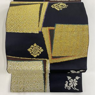 袋帯 美品 逸品 六通 正絹 【中古】(帯)