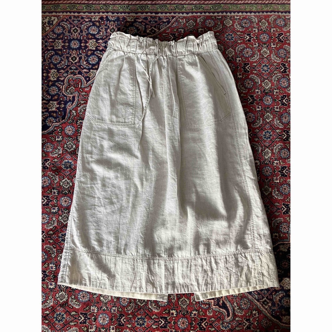 brocante ブロカント　日本製　リネン　スカート　 レディースのスカート(ロングスカート)の商品写真
