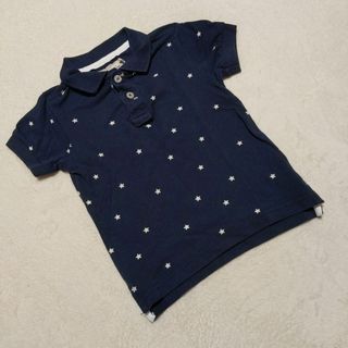 エイチアンドエム(H&M)の【H＆M】エイチアンドエム（90）ベビー服 キッズ服 半袖ポロシャツ 星柄(Ｔシャツ)