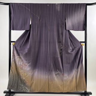 訪問着 身丈158cm 裄丈65cm 正絹 美品 逸品 【中古】(着物)