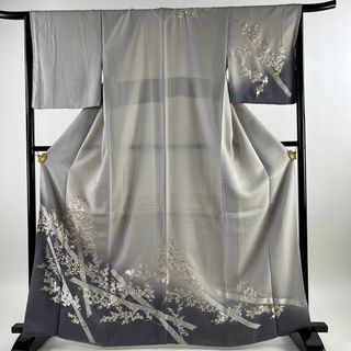 訪問着 身丈167.5cm 裄丈64cm 正絹 逸品 【中古】(着物)