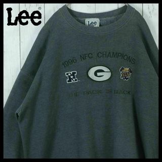 Lee - 【希少】リー 90s スウェット USA製 NFL パッカーズ 優勝記念