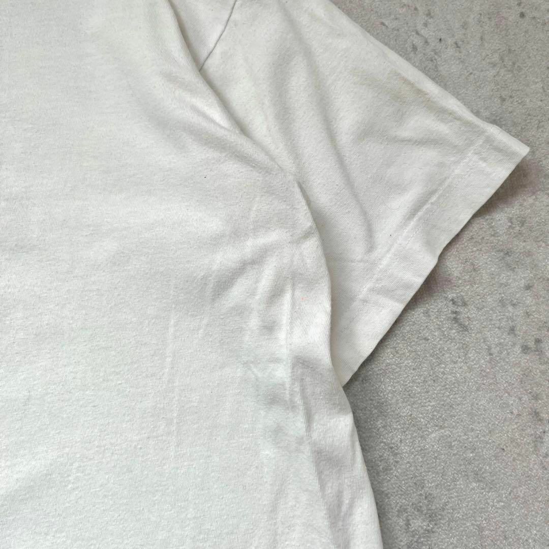 【00s フォックスレーシング】メキシコ製 ロゴプリント Tシャツ 白 fox メンズのトップス(Tシャツ/カットソー(半袖/袖なし))の商品写真