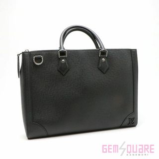 ルイヴィトン(LOUIS VUITTON)のルイヴィトン タイガ スリムブリーフケース ICチップ ノワール バッグ 中古 M30810(ビジネスバッグ)