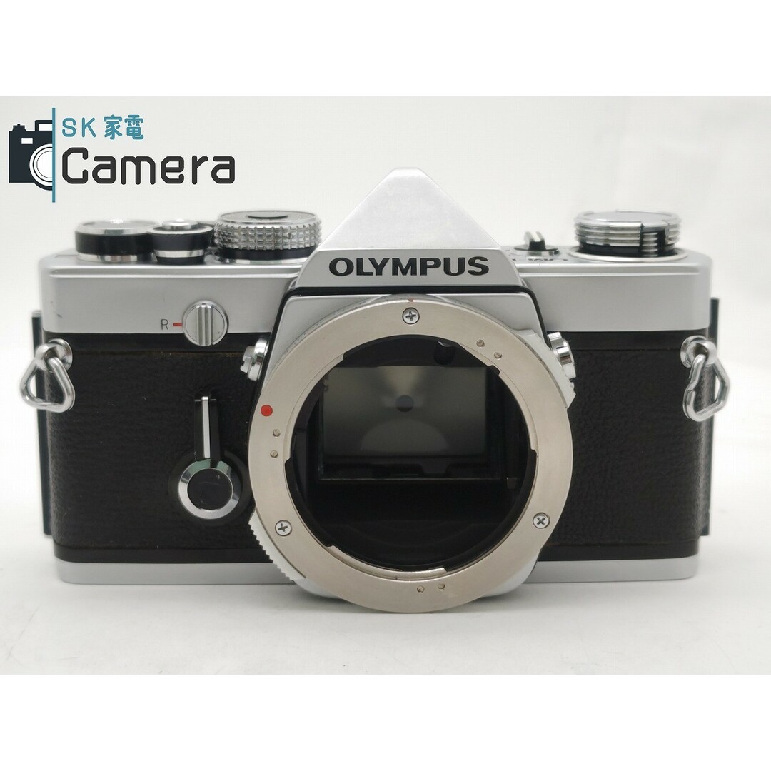 OLYMPUS(オリンパス)のOLYMPUS OM-1 シルバー オリンパス ジャンク スマホ/家電/カメラのカメラ(フィルムカメラ)の商品写真