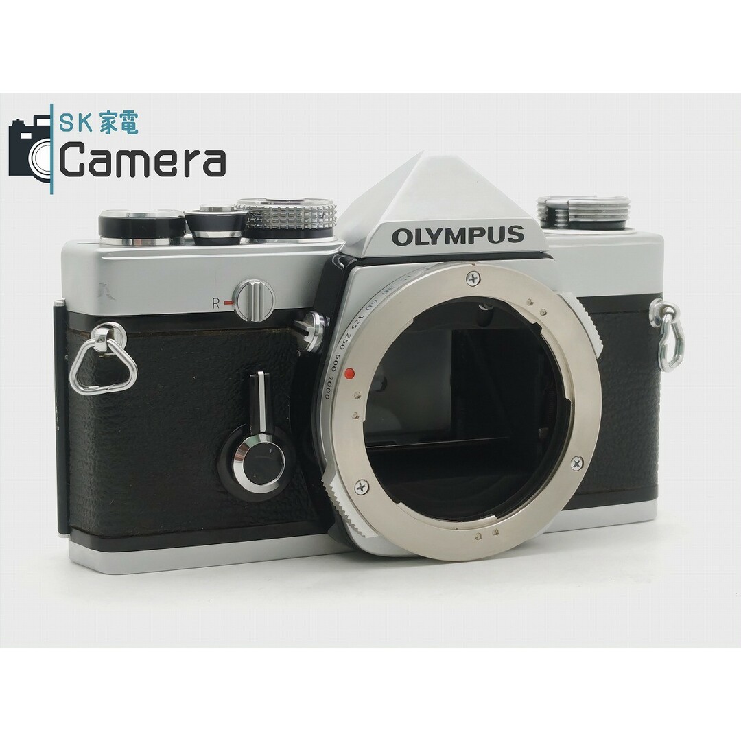 OLYMPUS(オリンパス)のOLYMPUS OM-1 シルバー オリンパス ジャンク スマホ/家電/カメラのカメラ(フィルムカメラ)の商品写真