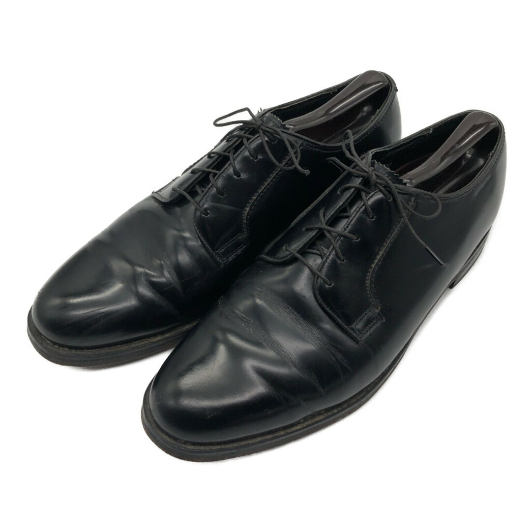 FLORSHEIM フローシャイム プレーントゥ レザーシューズ 外羽根式 ブラック (メンズ 9 D) 中古 古着 KA0714 メンズの靴/シューズ(ドレス/ビジネス)の商品写真