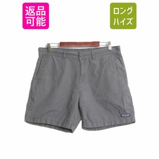 パタゴニア(patagonia)の20年製 パタゴニア ライトウェイト オールウェア ヘンプ ショーツ メンズ 34 古着 Patagonia ショートパンツ コットン 短パン ワンポイント(ショートパンツ)