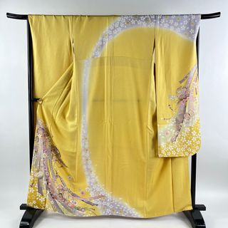 振袖 身丈162cm 裄丈67.5cm 正絹 名品 【中古】(着物)