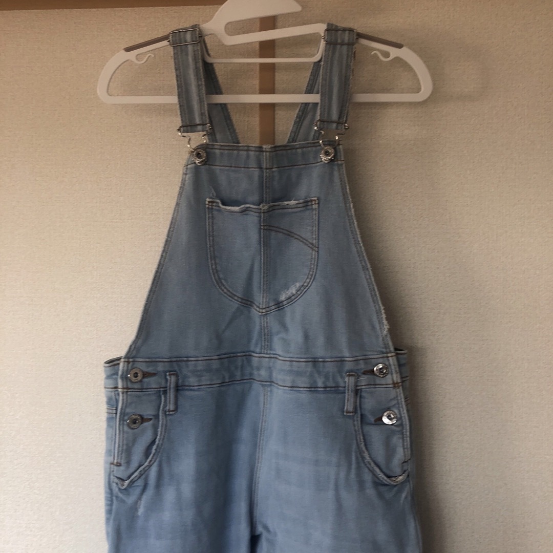 ZARA KIDS(ザラキッズ)のZARAキッズ　デニムサロペット キッズ/ベビー/マタニティのキッズ服女の子用(90cm~)(その他)の商品写真