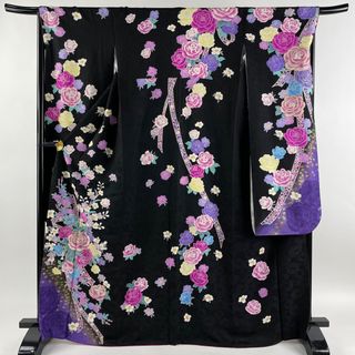 振袖 身丈168.5cm 裄丈67cm 正絹 名品 【中古】(着物)