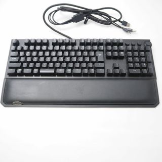 レイザー(LAZER)のRAZER レイザー RZ03-0262 BlackWidow Elite メカニカルゲーミングキーボード eスポーツ ゲーム 黄軸 HO363 (PC周辺機器)