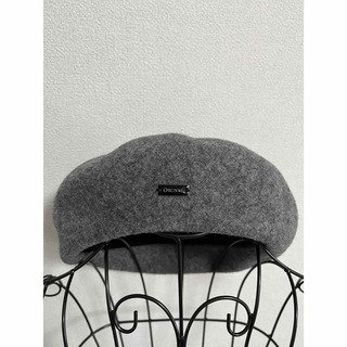 オーシバル(ORCIVAL)のORCIVALオーシバル ベレー帽 グレー(ハンチング/ベレー帽)