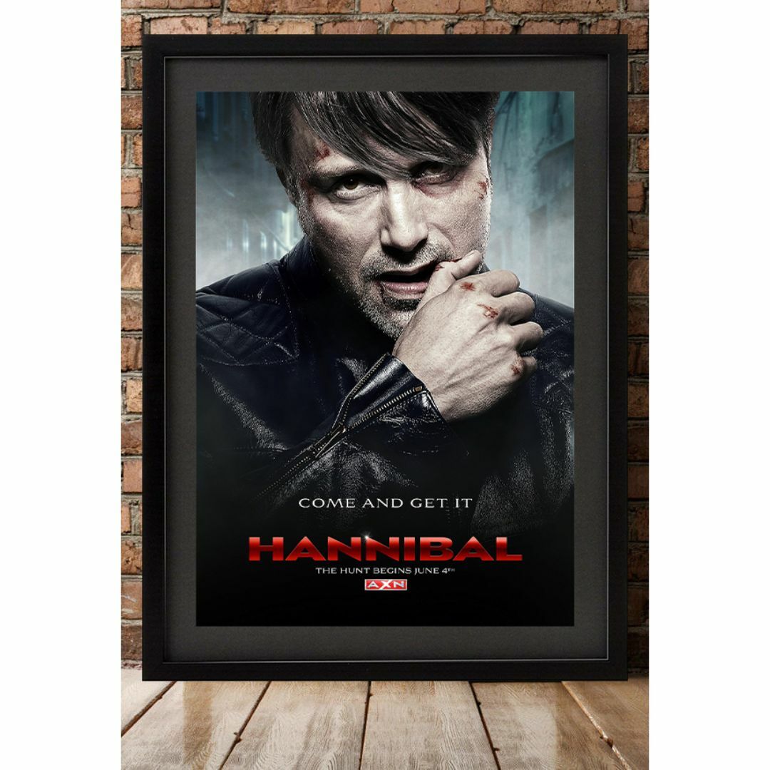 ポスター「HANNIBAL/ハンニバル」⑫ TVドラマ★マッツ・ミケルセン ポスター「HANNIBAL/ハンニバル」⑫ TVドラマ★マッツ・ミケルセン