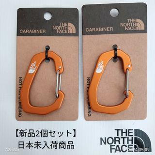 ザノースフェイス(THE NORTH FACE)の【新品／2個セット】ノースフェイス カラビナ 海外限定／フック  キーホルダー(登山用品)