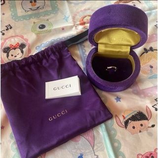 グッチ(Gucci)の廃盤品グッチリンクトゥラブ日本限定プラチナリング8号GUCCI【39053108(リング(指輪))