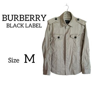 バーバリーブラックレーベル(BURBERRY BLACK LABEL)のBURBERRY　バーバリー　ブラックレーベル　ミリタリージャケット　M(ミリタリージャケット)