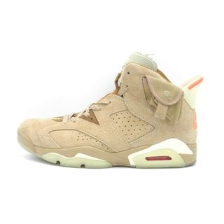 ナイキ(NIKE)のナイキ NIKE × トラヴィス スコット TRAVIS SCOTT ■ 【 AIR JORDAN 6 British Khaki DH0690 200 】 エア ジョーダン 6 ブリティッシュ カーキ スニーカー f21655(スニーカー)