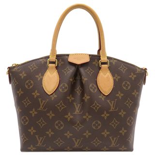 ルイヴィトン(LOUIS VUITTON)のルイヴィトン LOUIS VUITTON 2WAYバッグ ボエシ NM PM モノグラムキャンバス モノグラム ゴールド金具 茶 ハンドバッグ ショルダー   M45986 RFID 【保存袋】【中古】(その他)