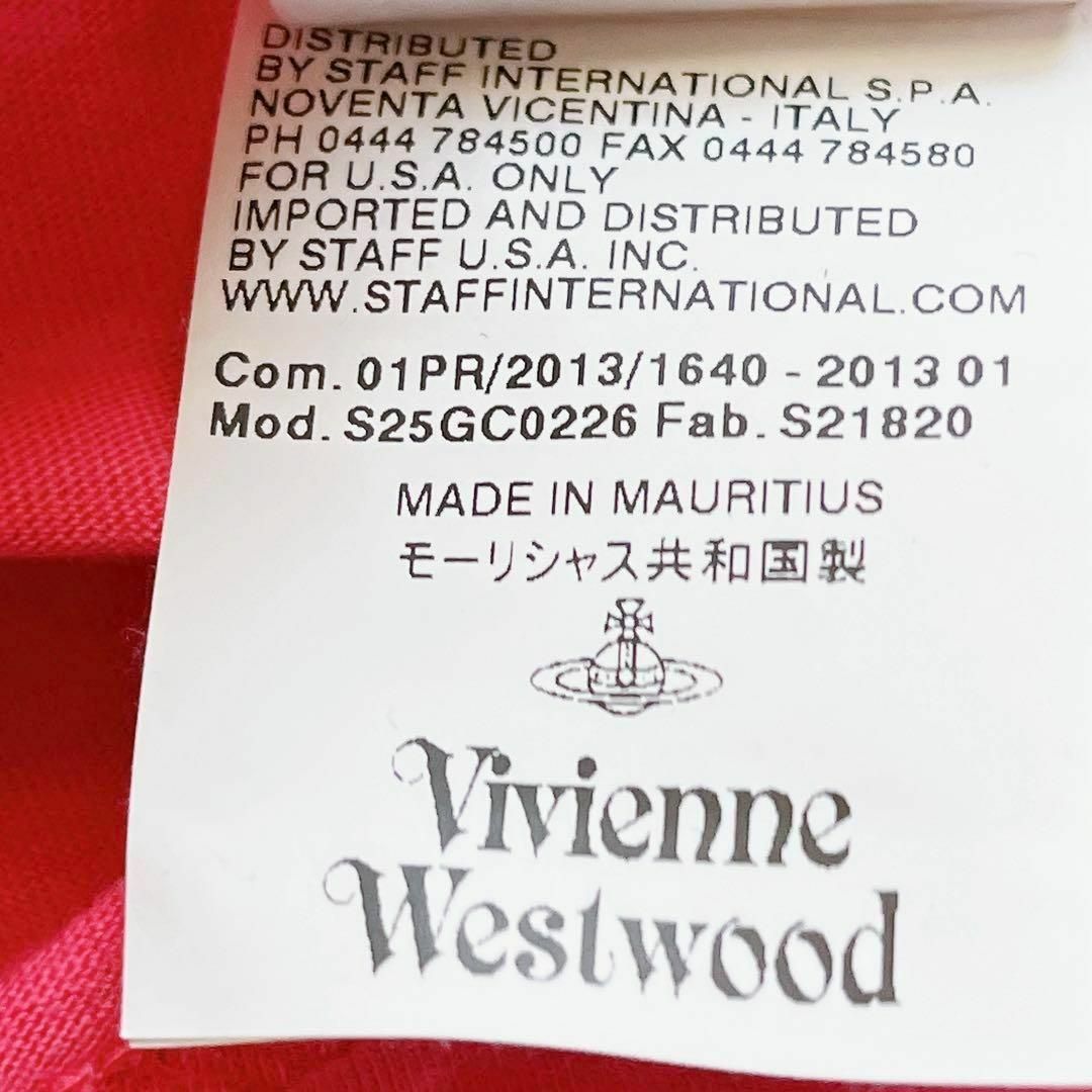 Vivienne Westwood(ヴィヴィアンウエストウッド)のヴィヴィアンウエストウッド Tシャツ 半袖 L オーブ ピンク ワッペン レディースのトップス(Tシャツ(半袖/袖なし))の商品写真