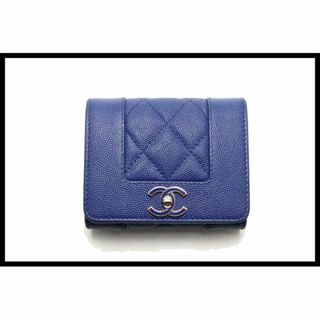 シャネル(CHANEL)のシャネル 28番台 マドモアゼル 3つ折り財布■04as2522640(財布)