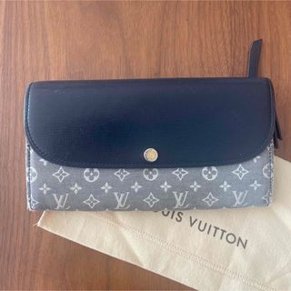 ルイヴィトン(LOUIS VUITTON)のルイヴィトン　レア　デニム　ネイビー　ポルトフォイユサラ(長財布)