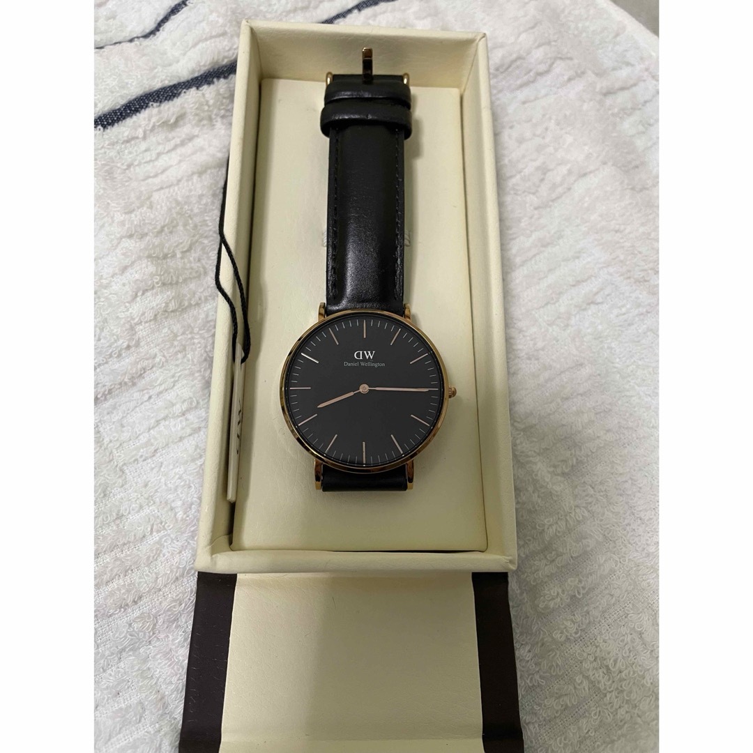 ダニエルウェリントン　時計　クラッシックブラック メンズの時計(腕時計(アナログ))の商品写真