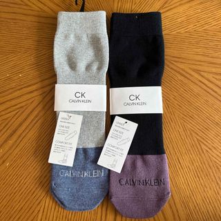 カルバンクライン(Calvin Klein)の新品★カルバンクライン★靴下★2足セットCalvin Klein(ソックス)