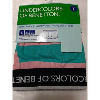 ベネトン(BENETTON)の【新品】BENETTON ベネトン ボクサー パンツ L(ボクサーパンツ)