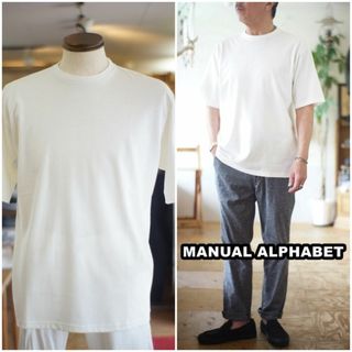 マニュアルアルファベット(MANUAL ALPHABET)のマニュアルアルファベット MANUAL ハーフスリーブT　003 2(M)(Tシャツ/カットソー(半袖/袖なし))