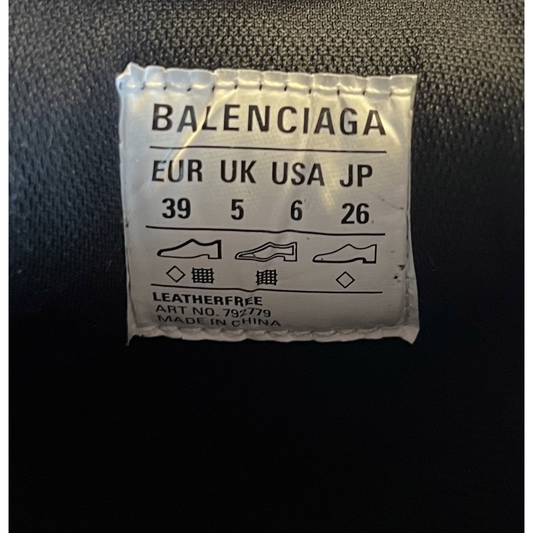BALENCIAGA - 【即購入可】Balenciaga 10XL size:39 着用1回の BALENCIAGA - 【即購入可】Balenciaga 10XL size:39 着用1回の