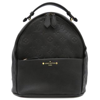 LOUIS VUITTON - ルイヴィトン LOUIS VUITTON リュック・デイパック ソルボンヌ モノグラムアンプラント ブラック ゴールド金具 黒  M44016 CA1147 【保存袋】【中古】